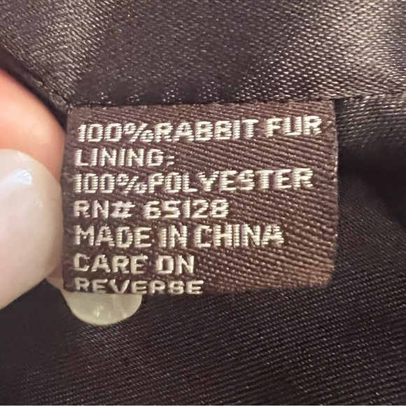 Elegant vintage 3/4 sleeve Black Fur Jacket - Picture 8 of 15